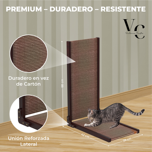 Rascador Durable en Forma de L